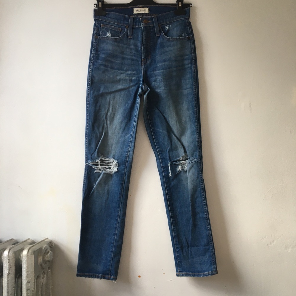 Madewell Slim Straight Jeans, size 26